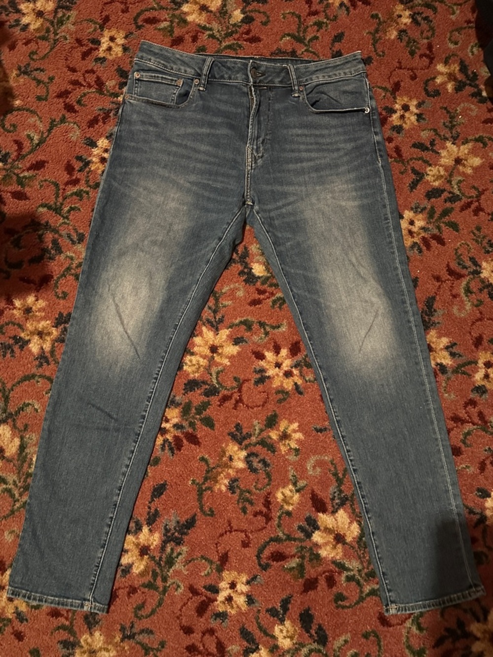 American Eagle Woman Blue Washed Jeans